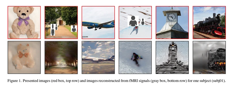 Результаты воспроизведения изображений с помощью ИИ по данным мозговой активности
