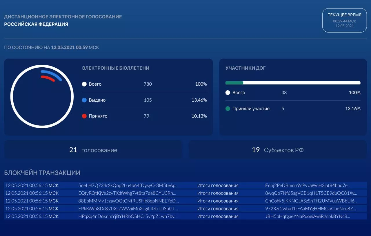 Тестовое блокчейн-голосование в РФ обвинили в непрозрачности