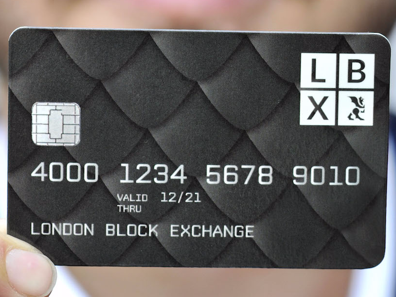 London Block Exchange выпустила криптовалютные дебетовые карты Visa
