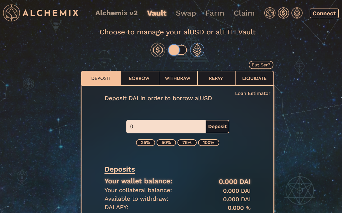 Defi 2.0 токен. Alchemix. Defi 2.0.