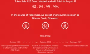 Стартовал Token Sale платформы A2B Direct