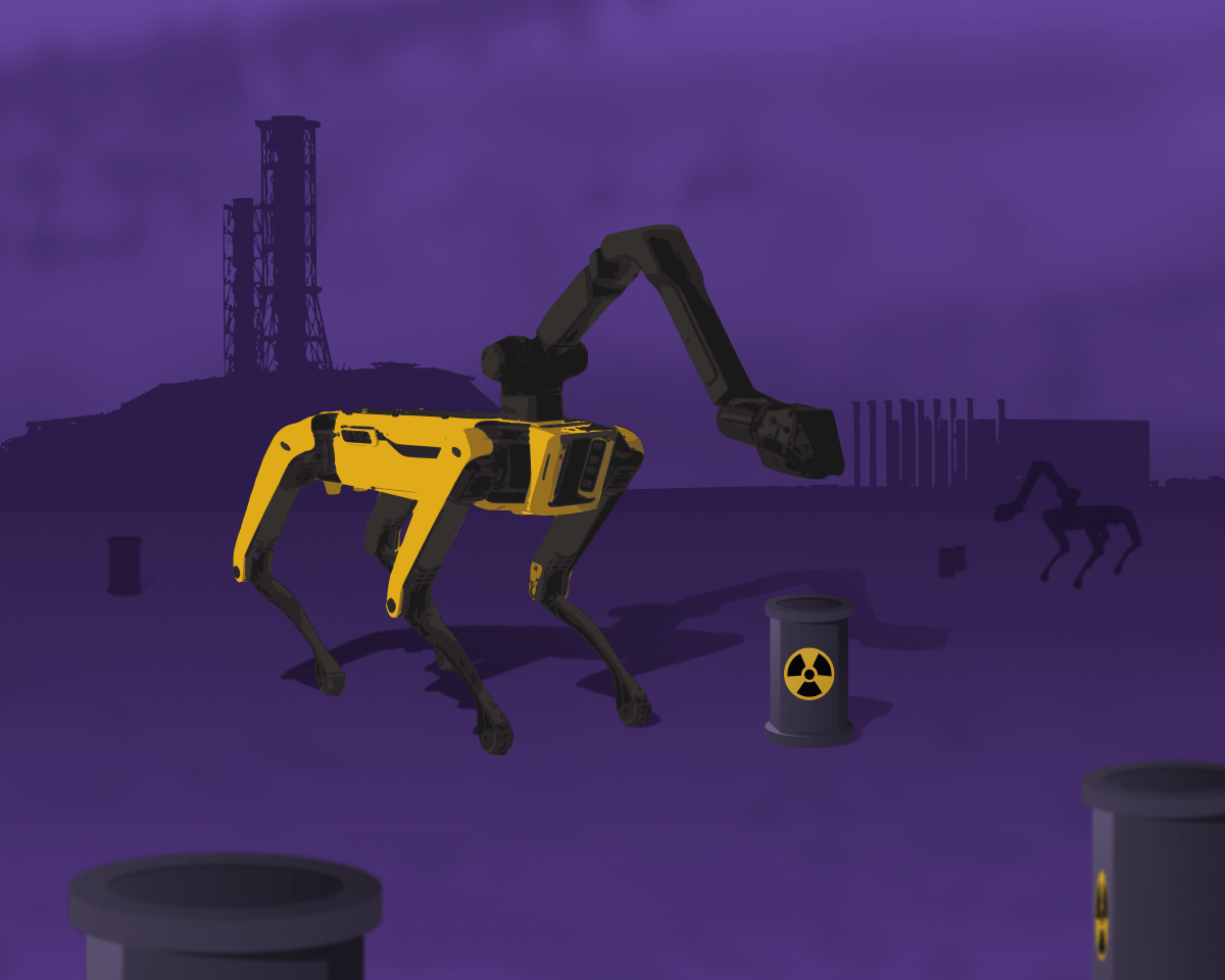 Робопсов Boston Dynamics задействуют в очистке ядерных отходов в Чернобыле