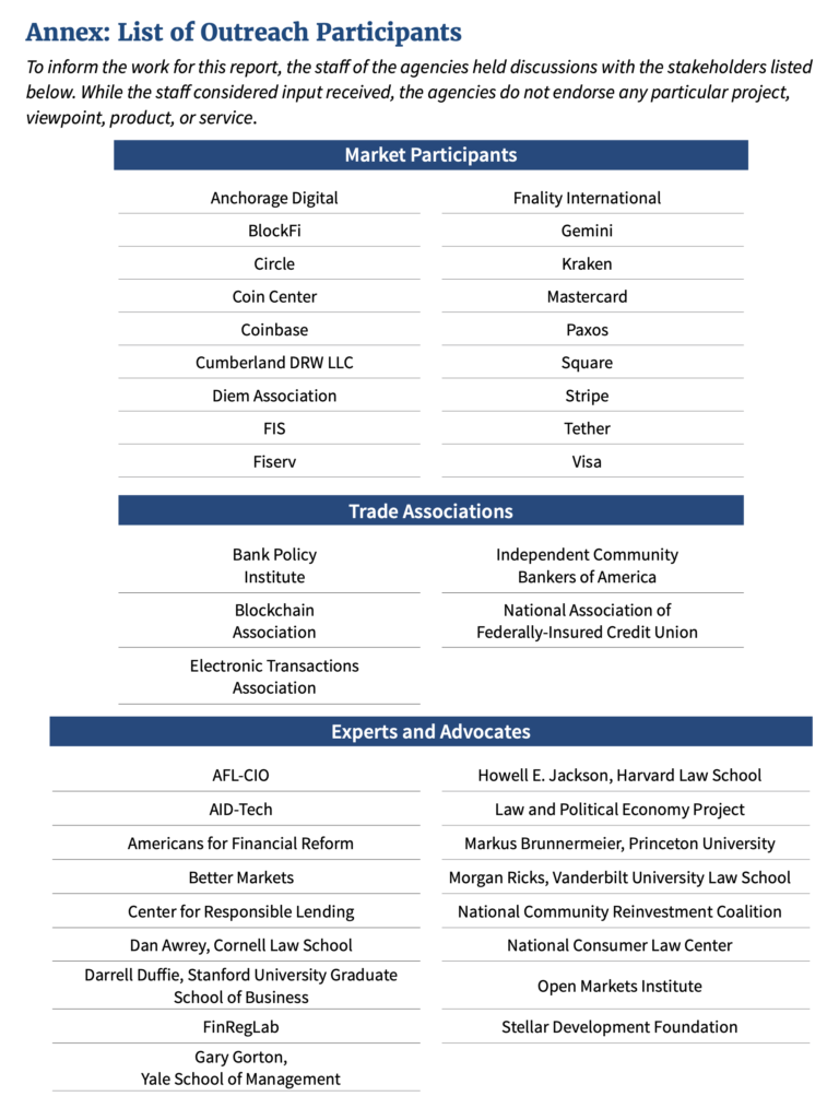 Минфин США опубликовал отчет о рисках стейблкоинов