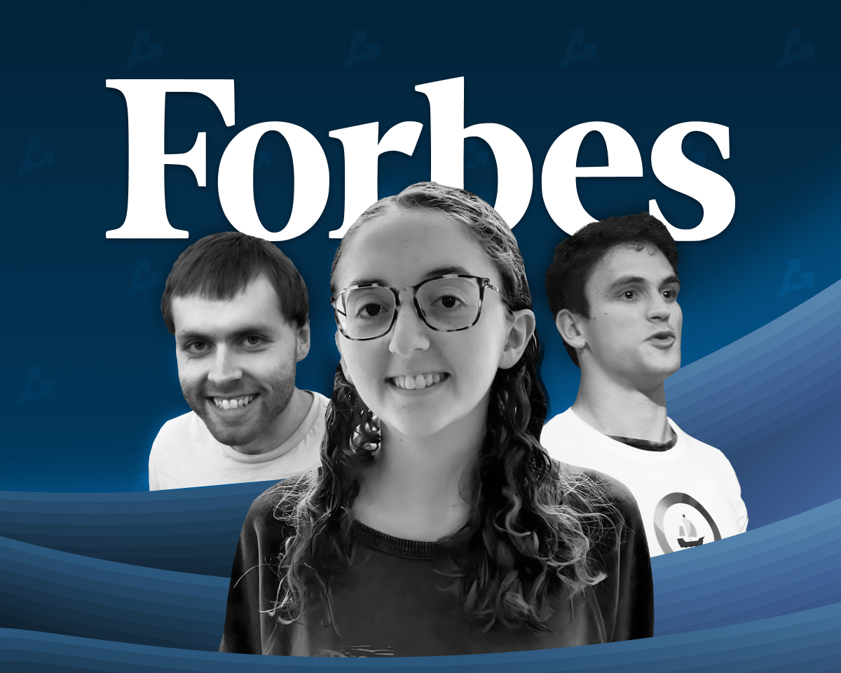 Форбс 30 до 30. T И Fintech в криптоиндустрии. Forbes.