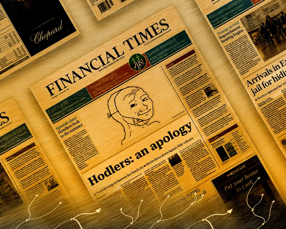 Hodlers_ an apology financial times