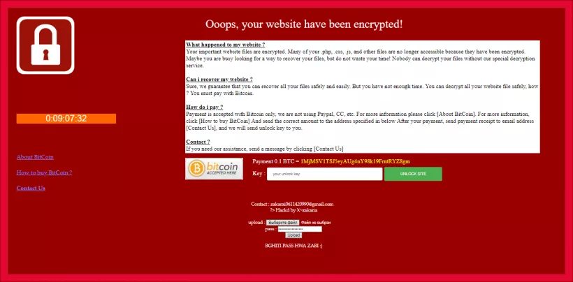 Хакер вымогает биткоины за разблокировку сайта Минэнерго Украины