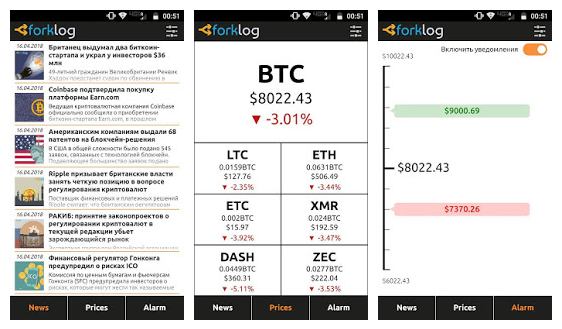 Журнал ForkLog теперь доступен в виде приложения для Android