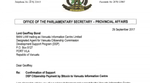 Вануату предлагает гражданство за 44 биткоина
