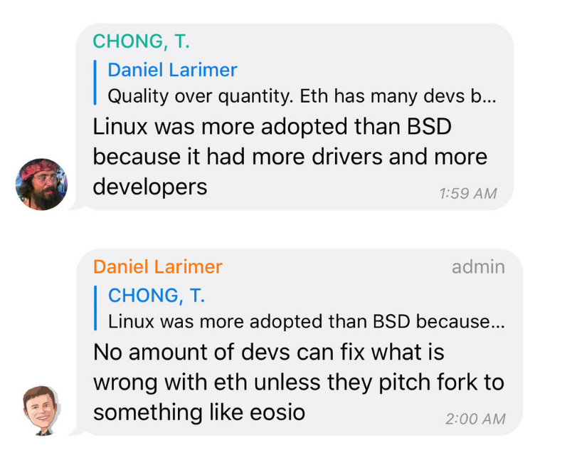 Создатель EOS рассказал, когда ожидать важнейших новостей о развитии проекта