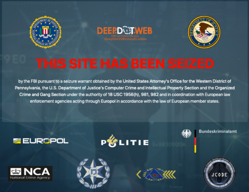 ФБР закрыло новостной сайт о даркнете Deep Dot Web и арестовало его администраторов