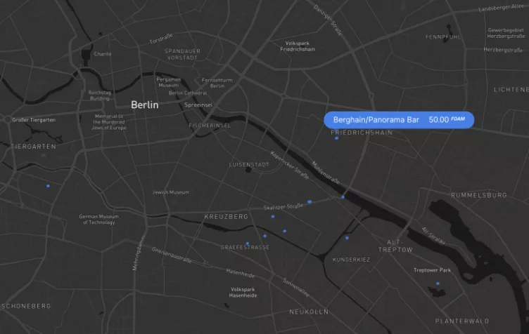 В сети Ethereum появилась интерактивная блокчейн-карта мира