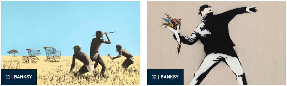 Sotheby’s продаст картины Бэнкси на офлайн-аукционе за Ethereum