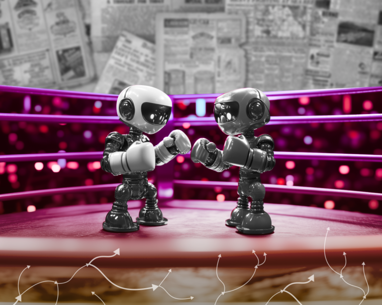 битва роботов, AI battle