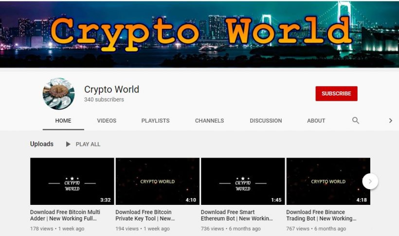 Хакеры начали красть криптовалюту через Youtube-видео о краже криптовалют