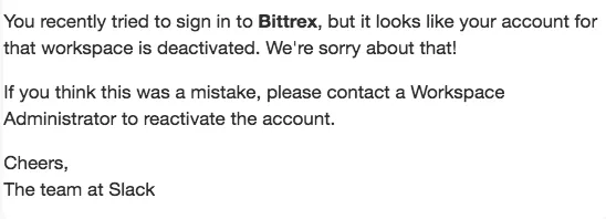 Криптовалютная биржа Bittrex заблокировала аккаунт долларового миллионера
