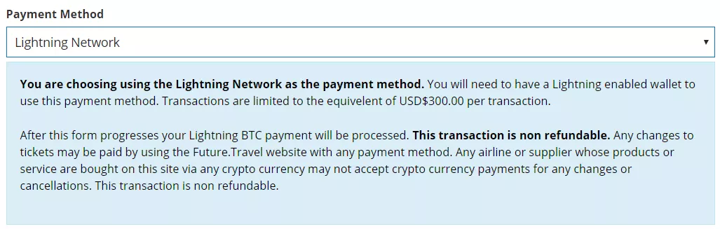 Крупное азиатское агентство по продаже билетов начало принимать биткоины через Lightning Network