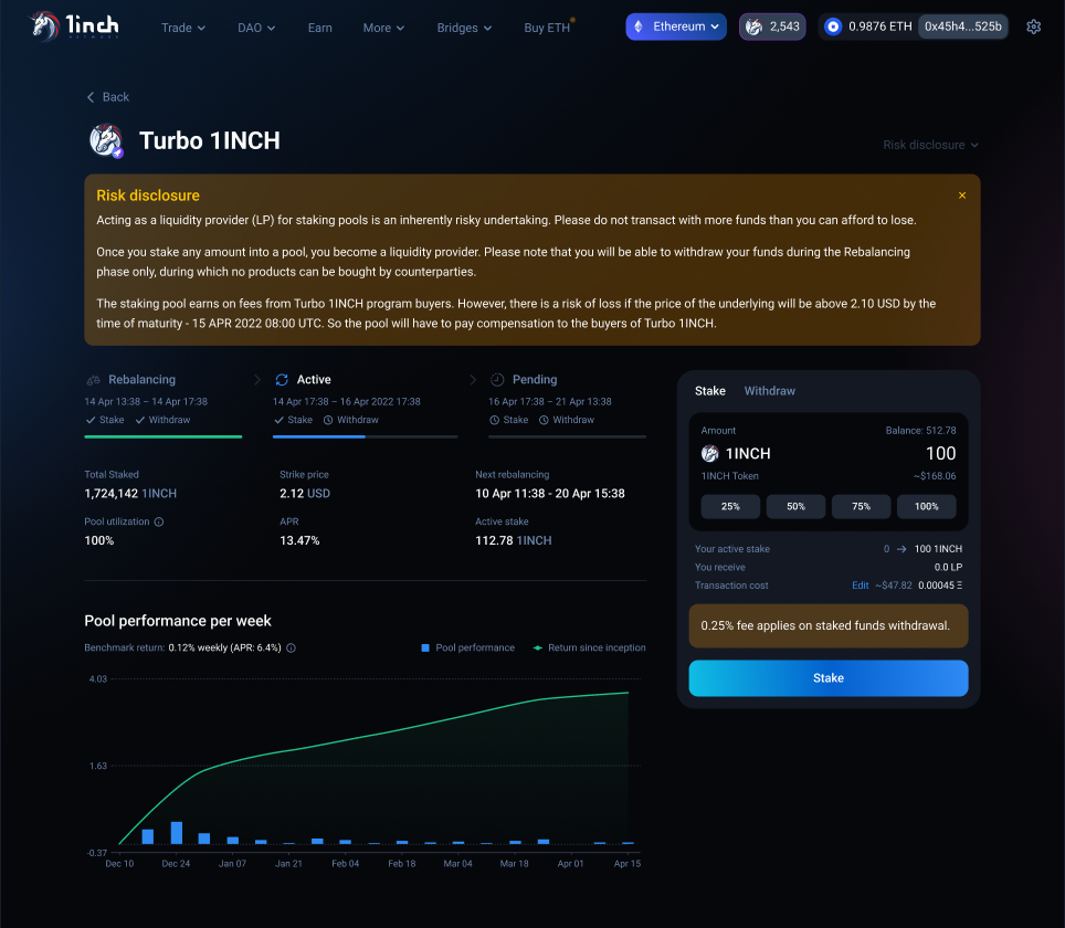 Проект 1inch Network интегрировал пулы ликвидности Opium Protocol