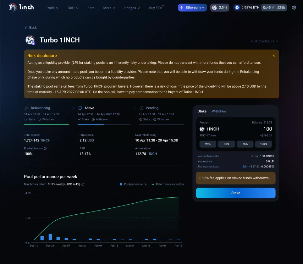 Проект 1inch Network интегрировал пулы ликвидности Opium Protocol