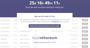 Открылась для регистрации P2P-платформа localethereum