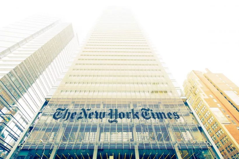 New York Times изучит возможности блокчейна для издательских целей