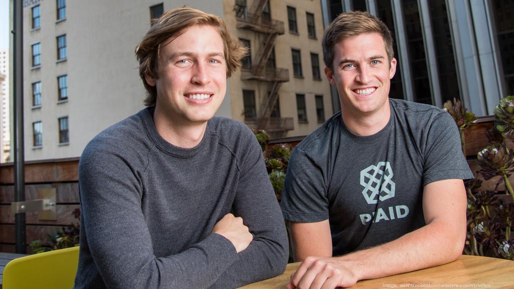 Plaid co-founders Zach Perret and William Hawkey. In 2015, they were featured in the Forbes 30 Under 30 ranking.