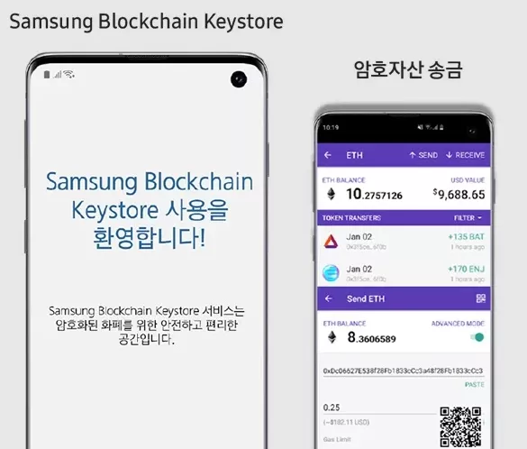 Samsung Galaxy S10 будет поддерживать Ethereum и токены ERC-20