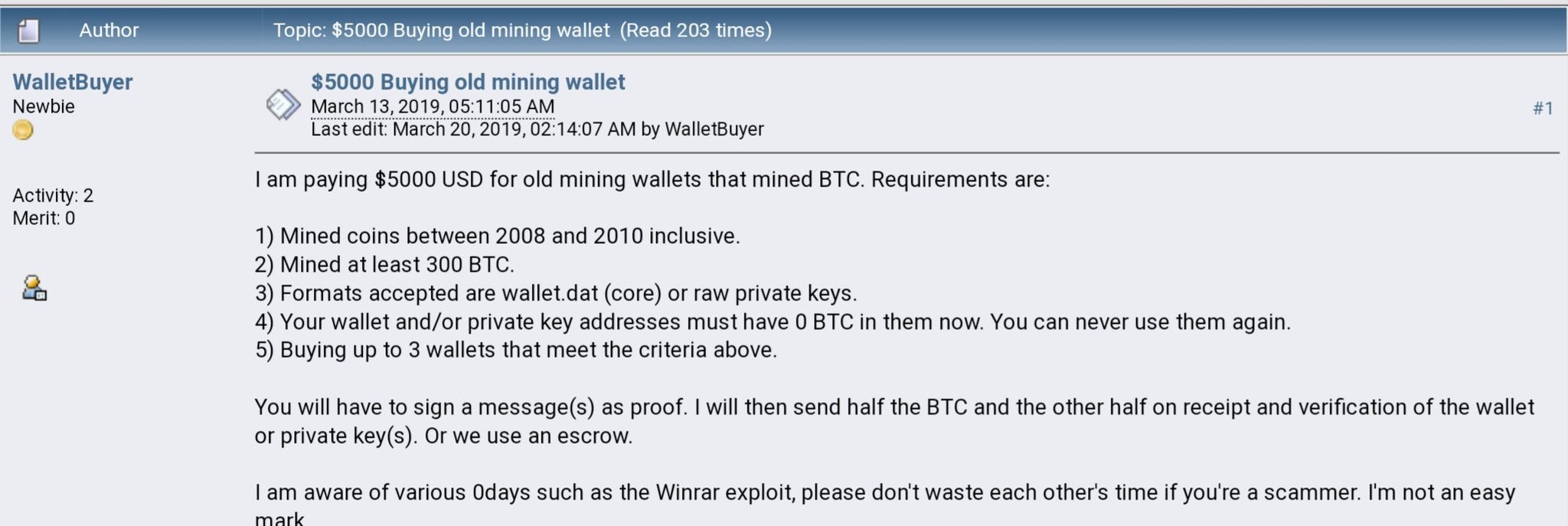 bitcoin forum forum