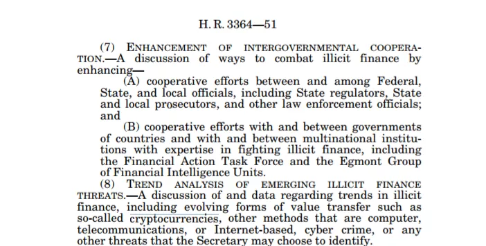 В новом законе США о санкциях против России упомянуто использование криптовалют